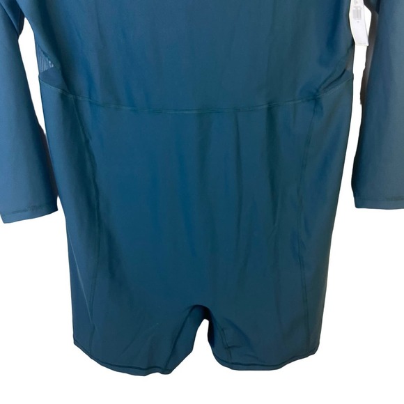 Old Navy Plus Size 3X Powersoft Go-dry Green Long Sleeve Active Bodysuit NWT - Picture 5 of 16